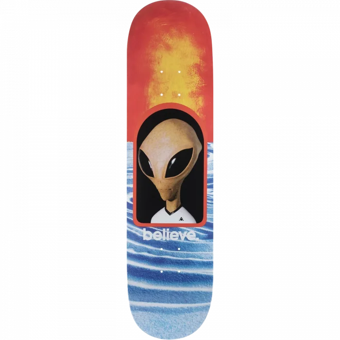 Alien Workshop Believe Reality Plexi Lam 8.25" Skateboard Deck