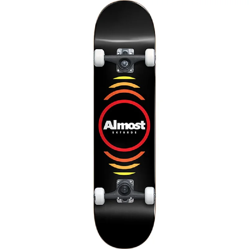 Almost Reflex Black First Push Softwheels 7.0" Skateboard