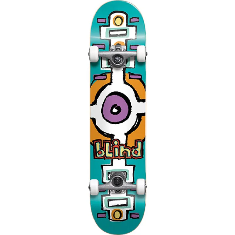 Blind Round Space Teal First Push Softtop 6.75" Skateboard