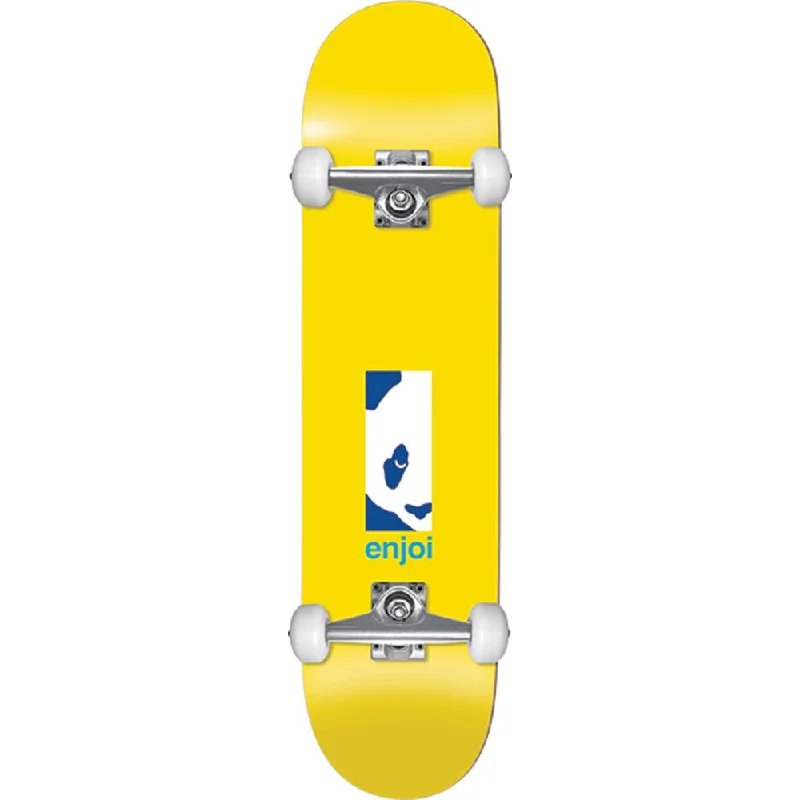 Enjoi Box Panda First Push Yellow 8.125" Complete Skateboard