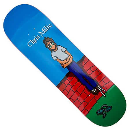 Frog Skateboards Chris Milic Broken Glasses Deck