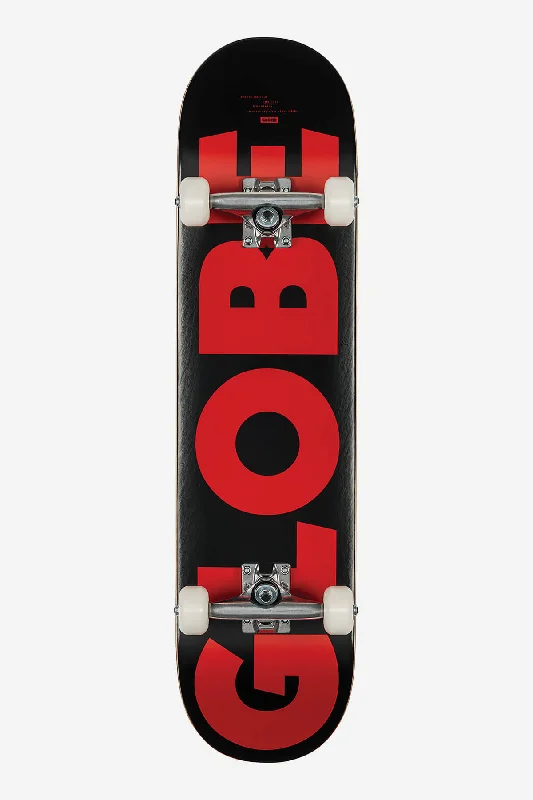 G0 Fubar - Black/Red - 7.75" Complete Skateboard