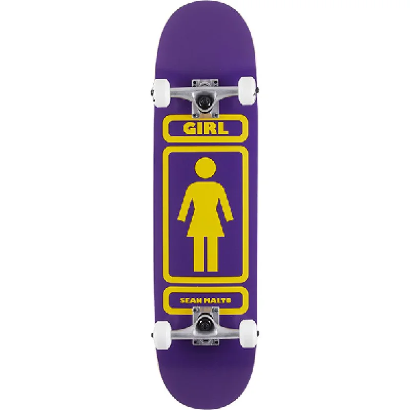 Girl Malto 93 Til Purple and Yellow 7.87" Skateboard