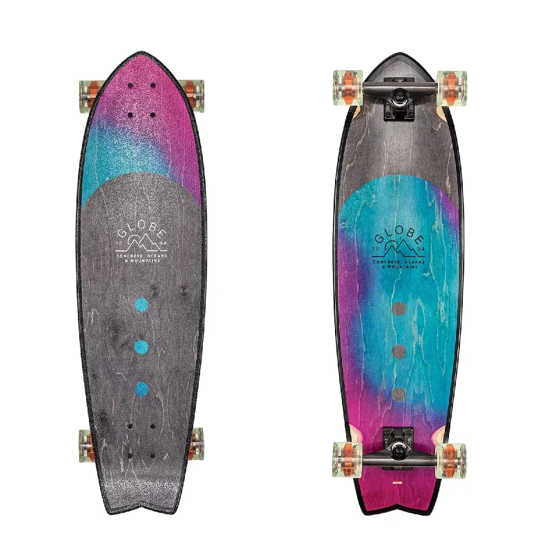 Globe Chromantic 33" Complete Skateboard - Washed Aqua