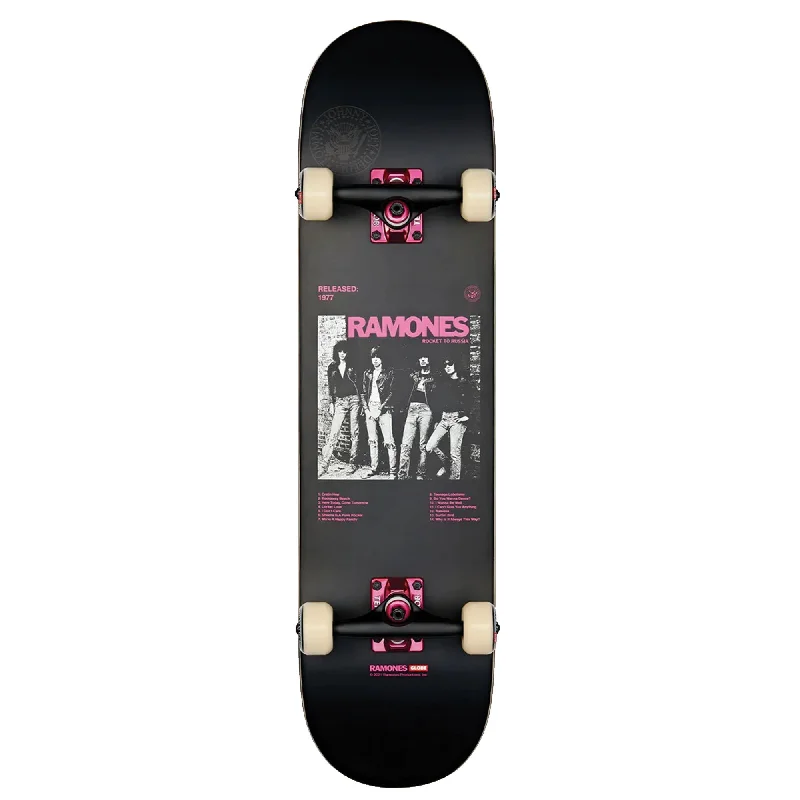 Globe G2 Ramones 8.0" Complete Skateboard - Black