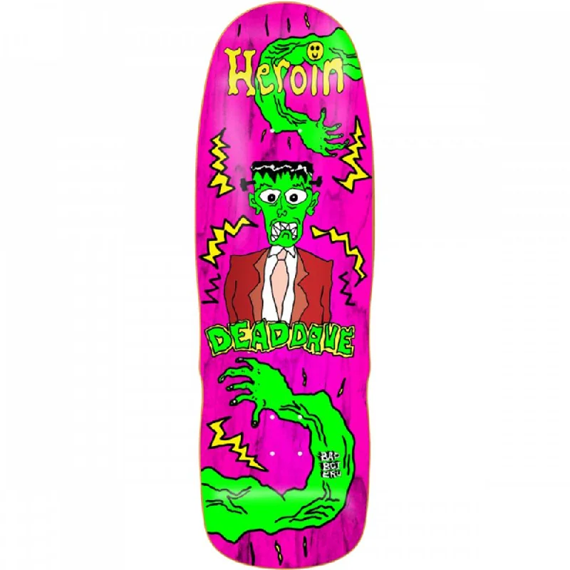 Heroin Dead Dave Dead Toon 10" Skateboard Deck