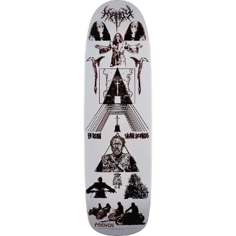 Heroin Mandy X French 8.88" Skateboard Deck