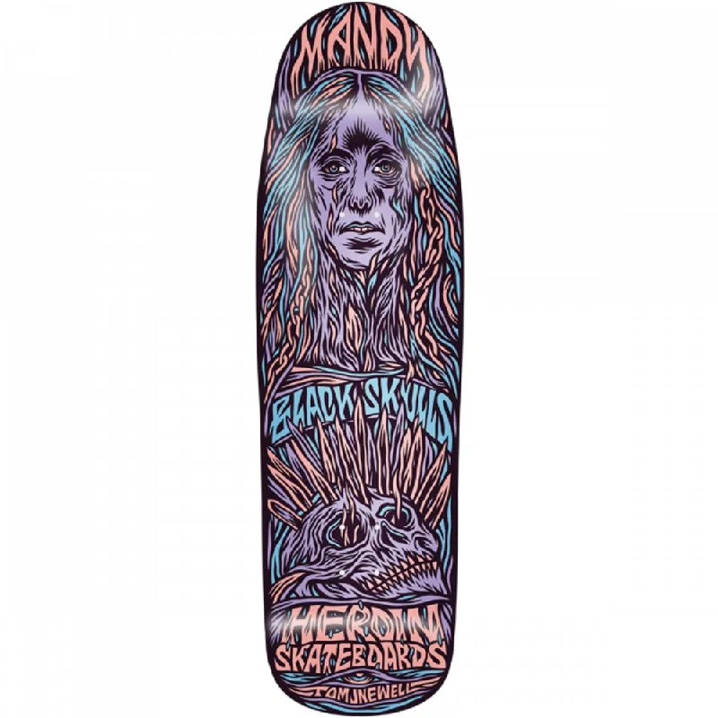 Heroin Mandy X Newell 9.25" Skateboard Deck