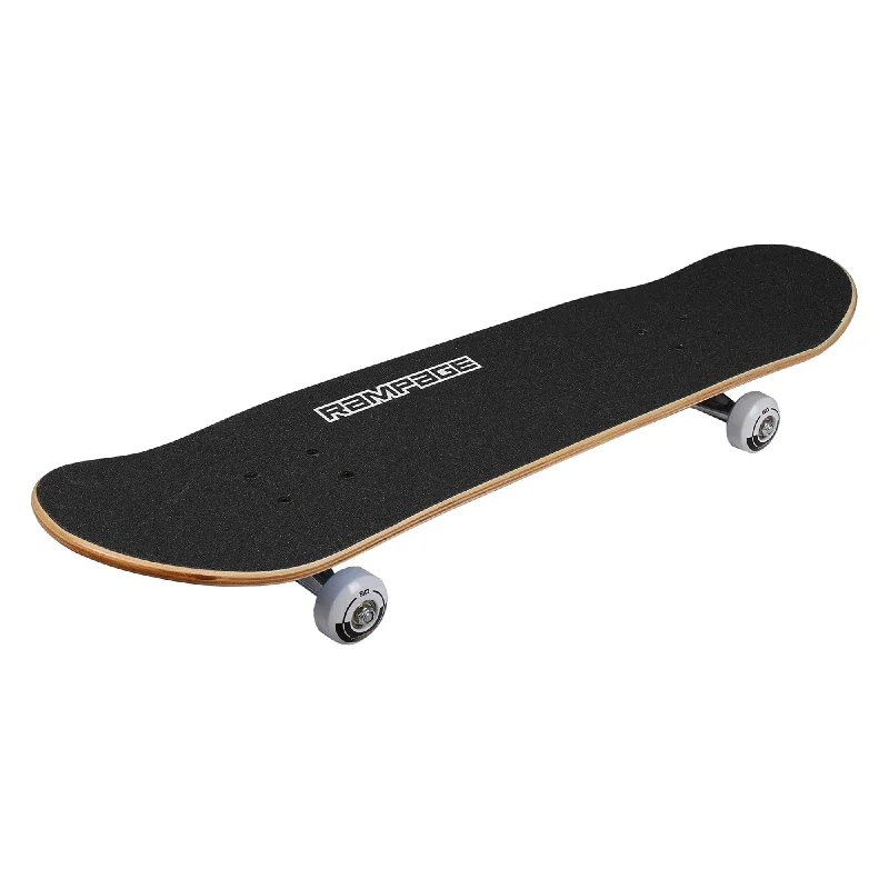 Plain Third Blue/Black Stain 7.75 Inch Complete Skateboard