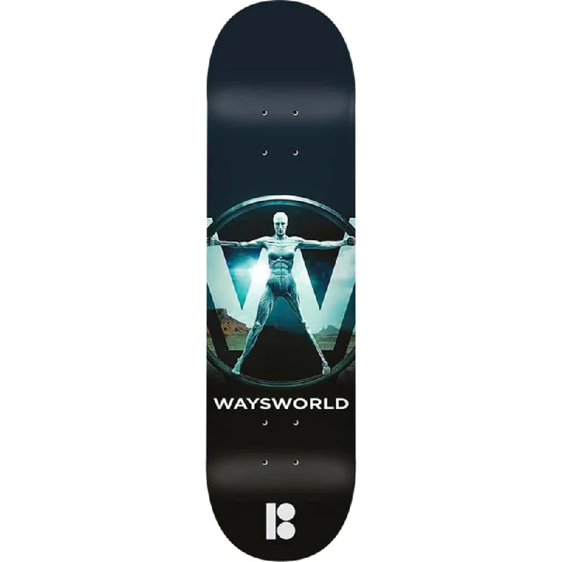 Plan B Way Waysworld 8.25" Skateboard Deck