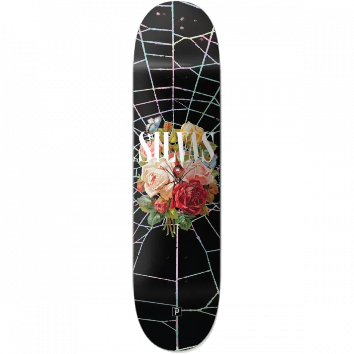 Primitive Silvas Ashbury 8.125" Black Skateboard Deck