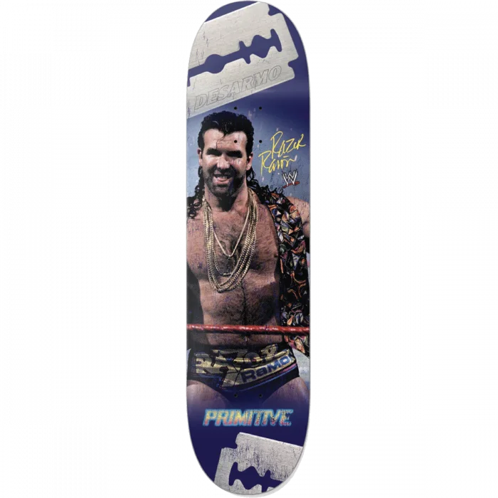 Primitive WWE Desarmo Razor 8.12" Skateboard Deck