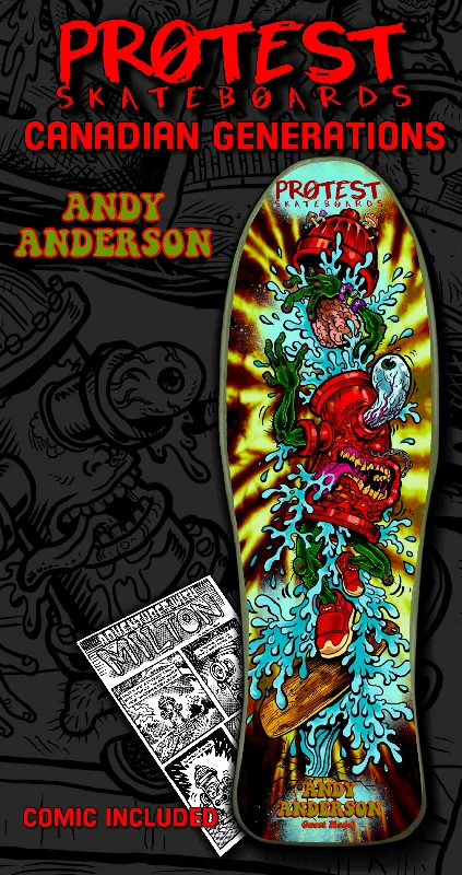 Protest Skateboards "Canadian Generations Series" - Andy Anderson Guest Model