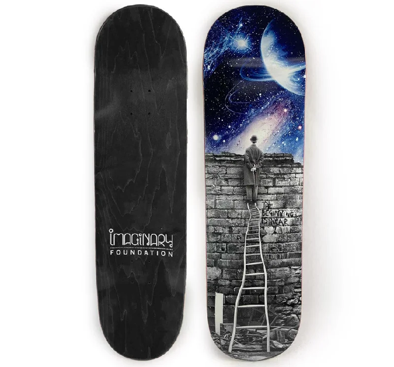 Beginning is Near Collectors Art Skateboard Deck