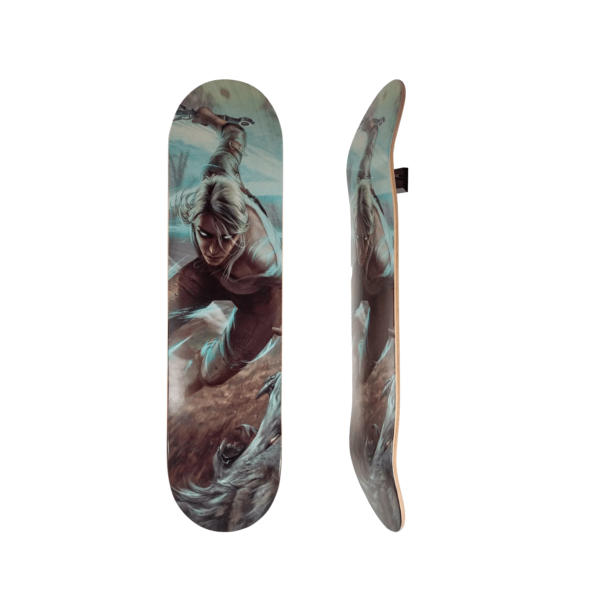 The Witcher Ciri Skateboard Deck