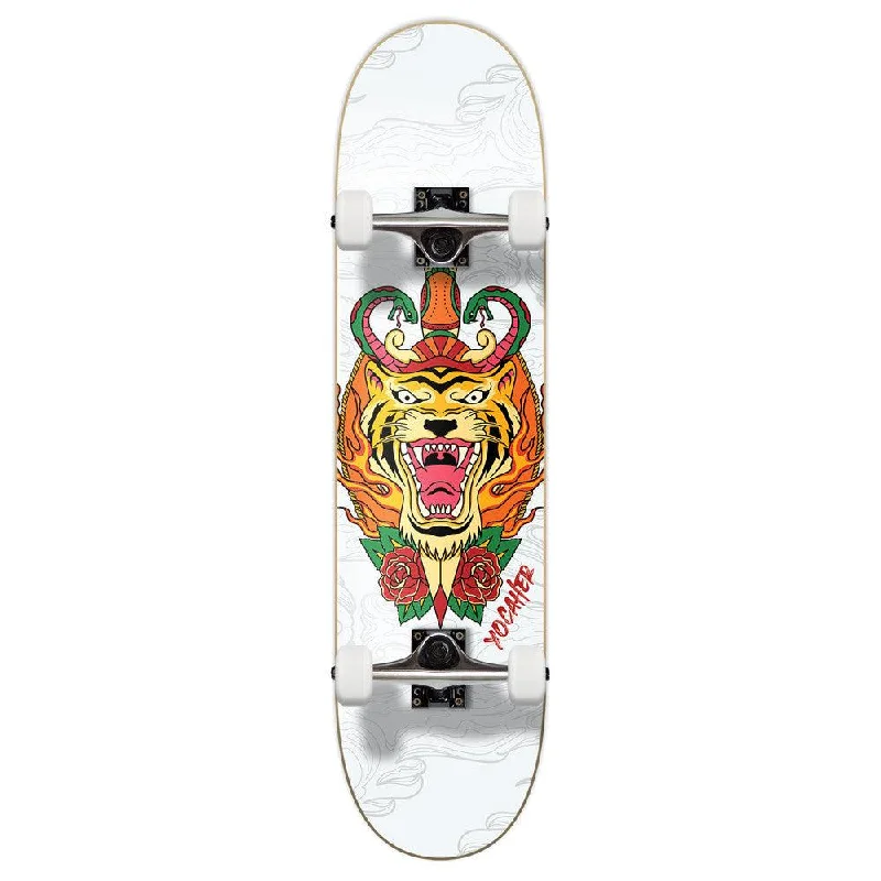 Yocaher  Flaming Tiger 7.75" Skateboard