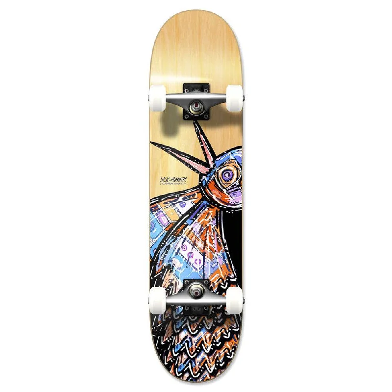 Yocaher Graphic Complete 7.75" Skateboard - The Bird Natural