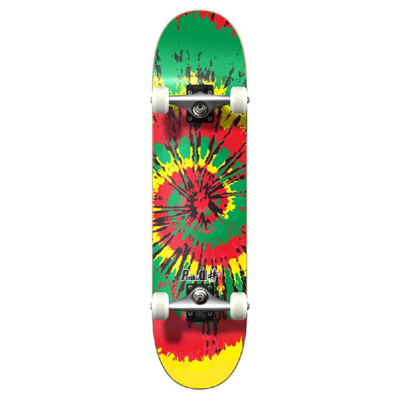 Yocaher Graphic Complete 7.75" Skateboard - Tiedye Rasta