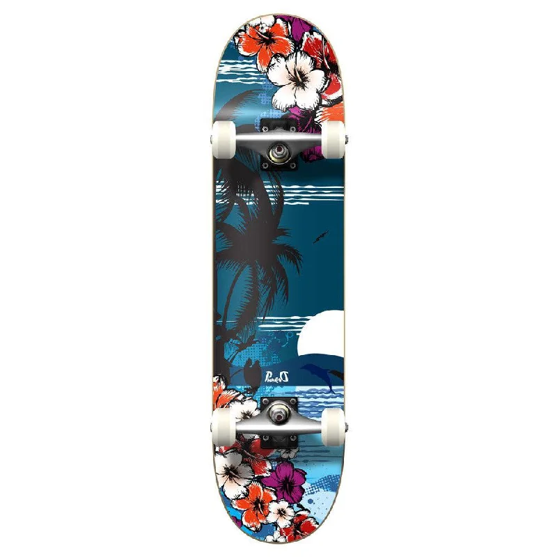 Yocaher Graphic Complete 7.75" Skateboard - Tropical Night