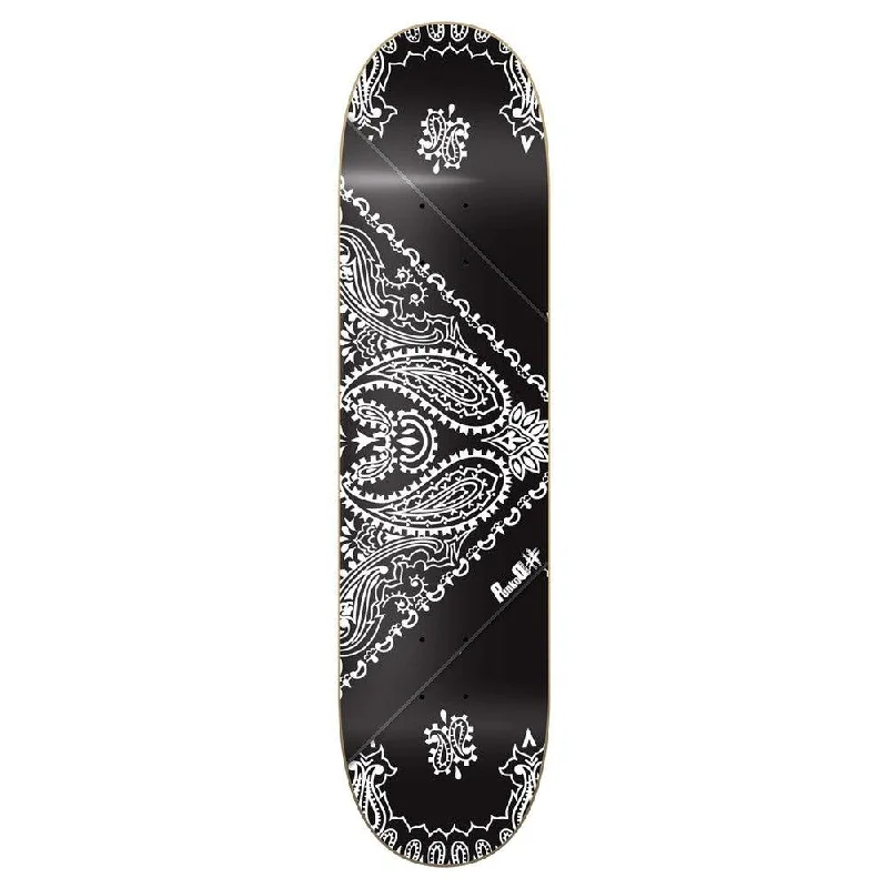 Yocaher Graphic Skateboard Deck - Bandana Black