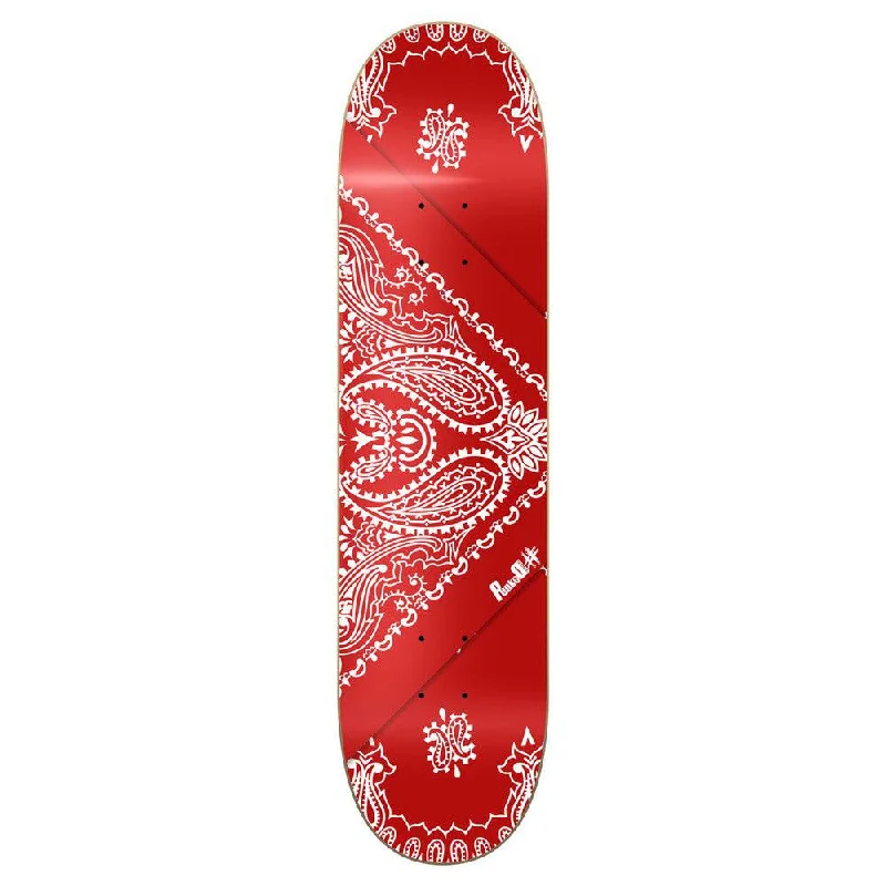 Yocaher Graphic Skateboard Deck - Bandana Red