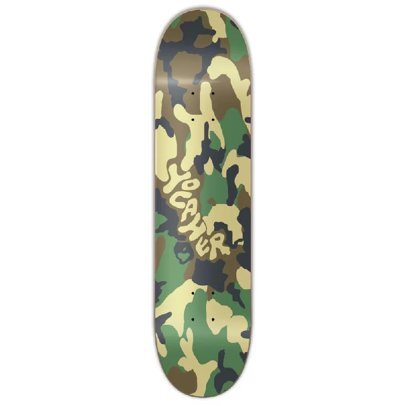 Yocaher Graphic Skateboard Deck  - Camo Series - Green