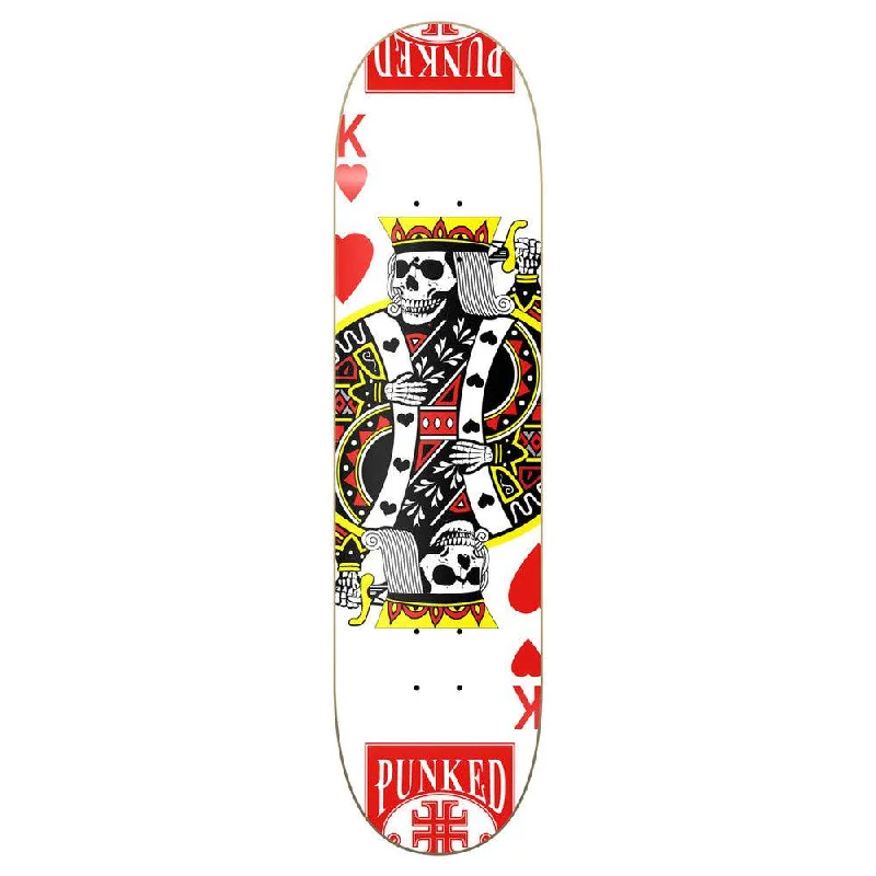 Yocaher Graphic Skateboard Deck - King of Hearts