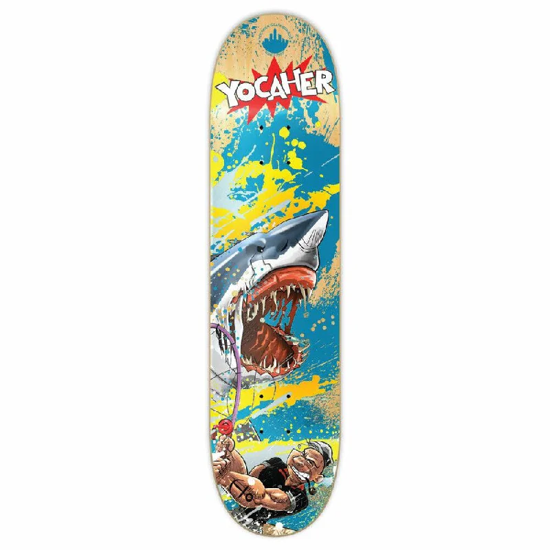 Yocaher Graphic Skateboard Deck - Retro Series - Fishing