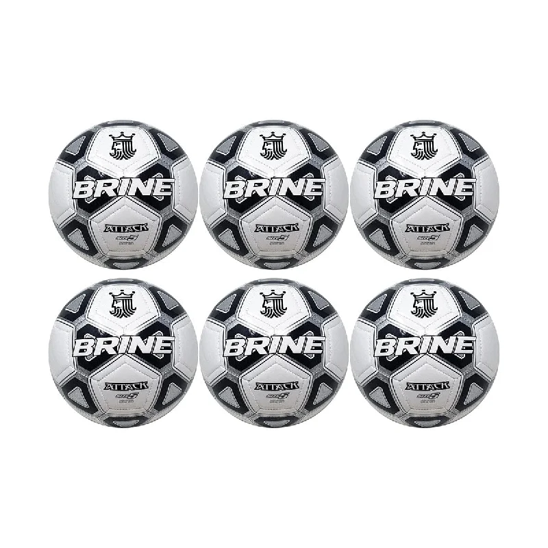 Brine Attack Soccer Ball Pack - 6 Balls | FB23313G