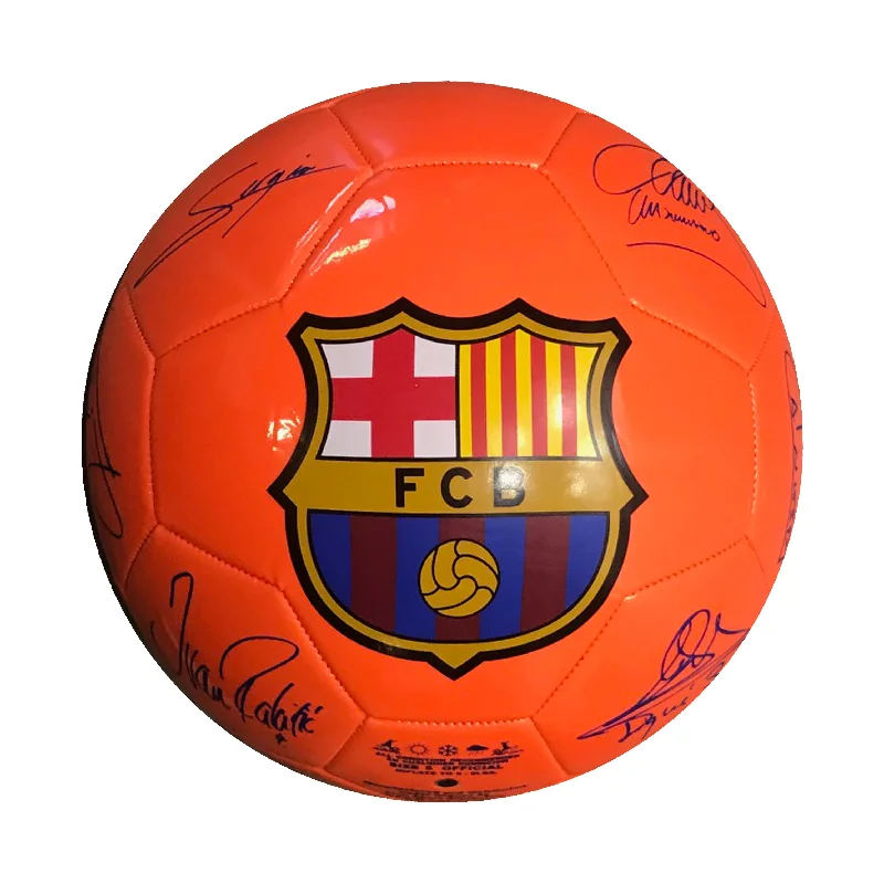 FC Barcelona Player Signature Size 5 Soccer Ball