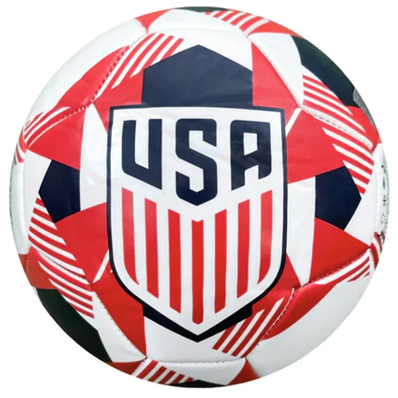 Icon Sports US Soccer White Prism Soccer Ball