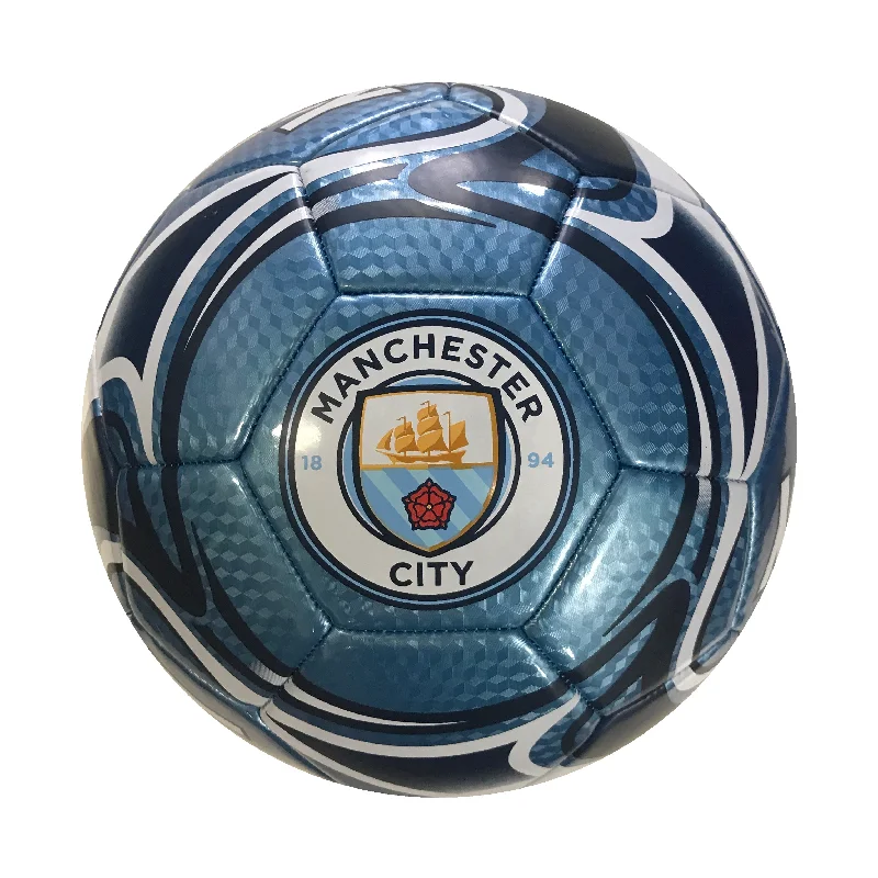 Manchester City Sky Flare Size 5 Soccer Ball