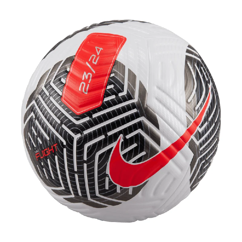 Nike Flight Ball [White/Black/Bright Crimson]