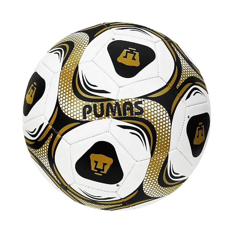 PUMAS UNAM Swirl Classic Size 5 Soccer Ball