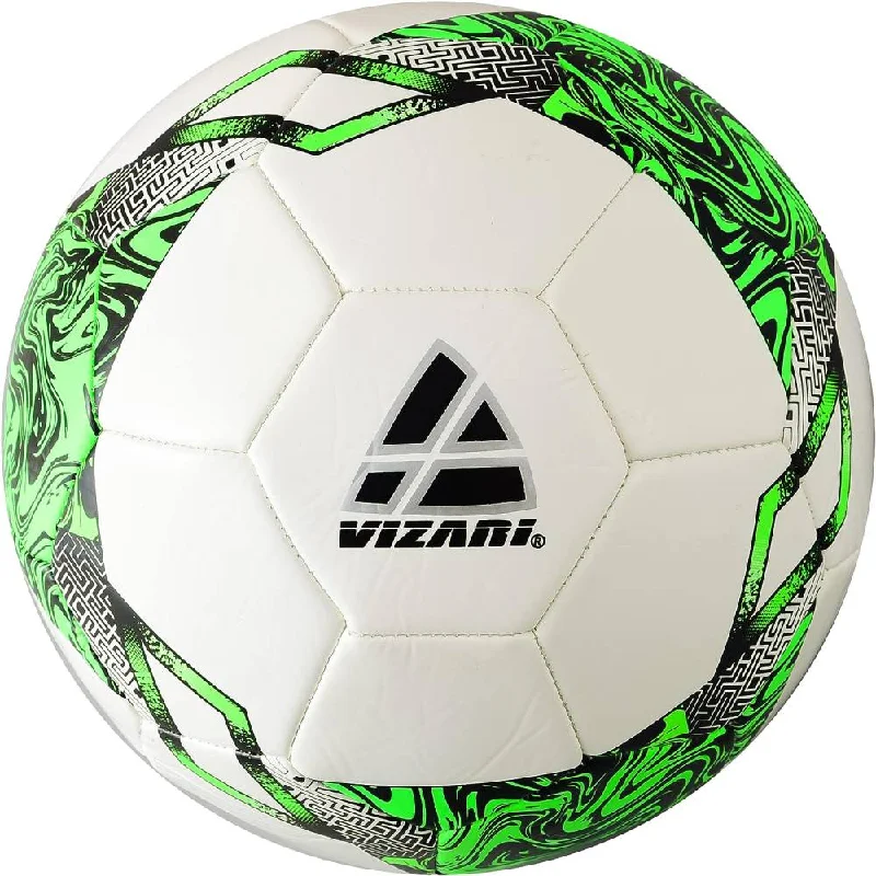 Toledo Soccer Ball For Kids And Adults - White/Neon Green