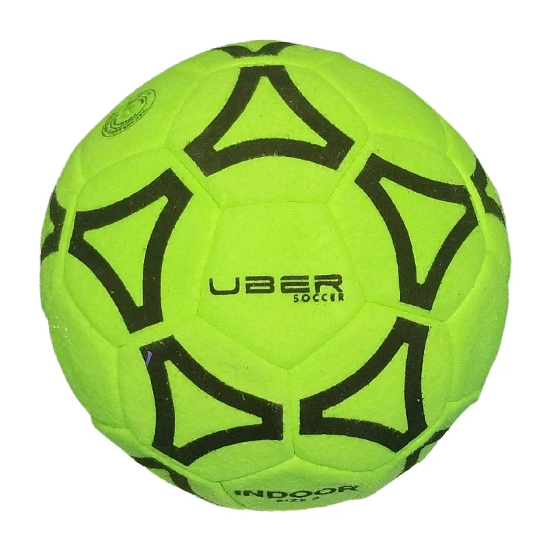 Uber Soccer Indoor Felt Soccer Ball - Green