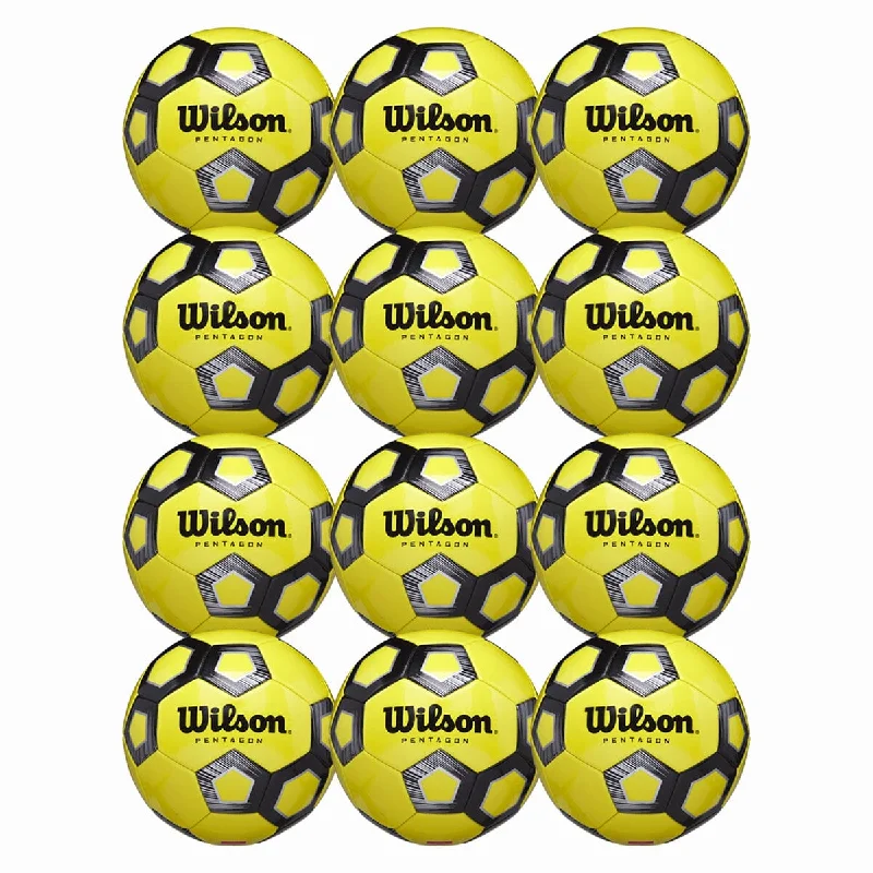 Wilson Pentagon Soccer Ball - 12 Packs