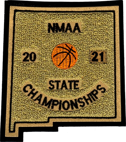 2021 NMAA State Championship Basketball Patch