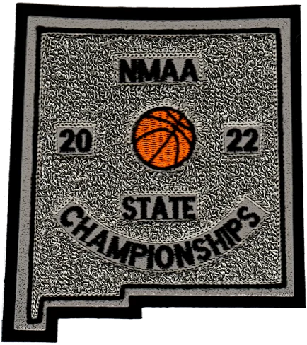 2022 NMAA State Championship Basketball Patch