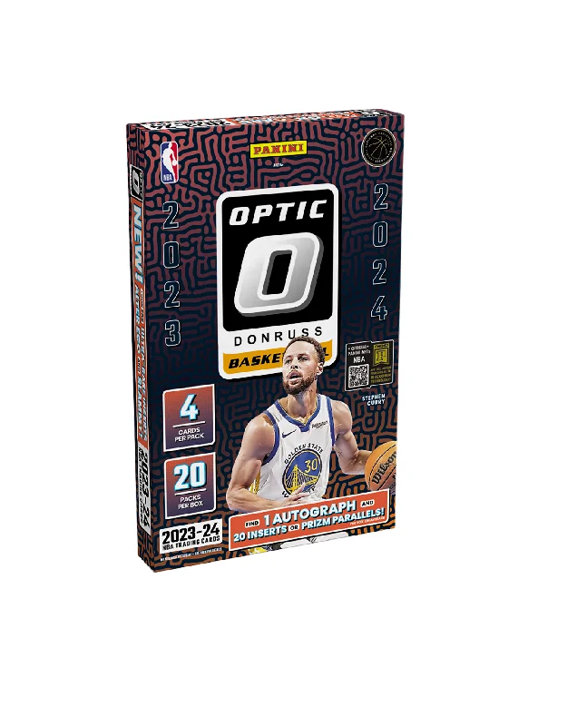 - Basketballs with foam padding for better handling-  2023-24 Panini Donruss Optic Basketball Hobby