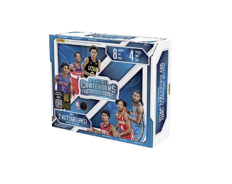 - Adjustable basketballs for different ages-  2023-24 Panini Contenders Basketball Hobby Box