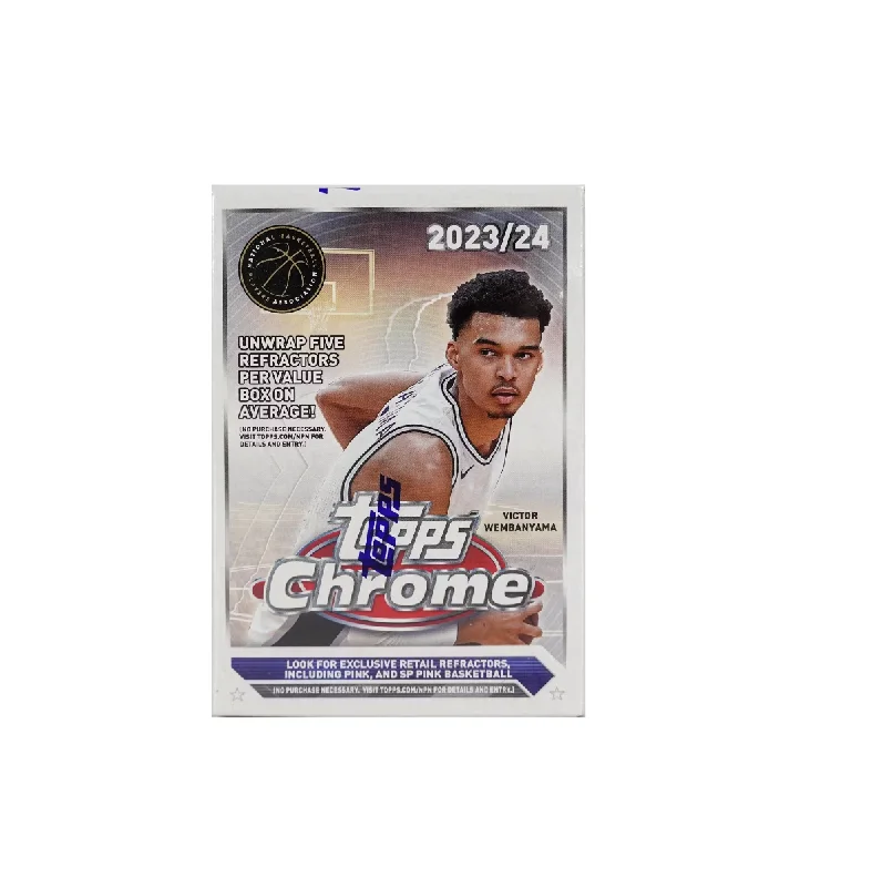 2023-24 Topps Chrome Basketball Blaster Box