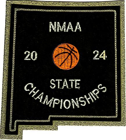 2024 NMAA State Championship Basketball Patch