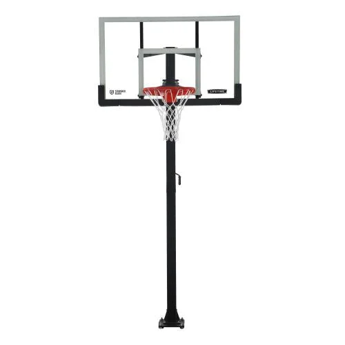 LIFETIME 54-inch GLASS Inground Basketball System