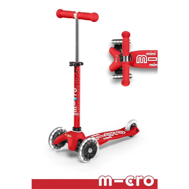 Mini LED Scooter-  Red