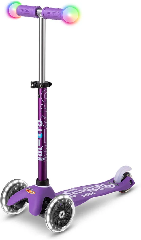 Magic Mini Deluxe LED Scooter - Purple