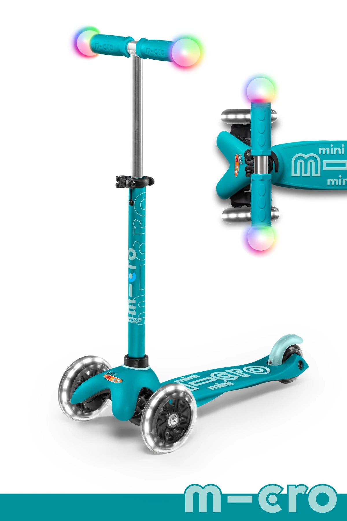 Micro Mini Deluxe Magic Scooter - Aqua