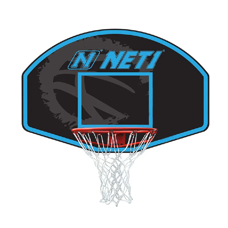 - Basketballs for night games with glow-in-the-dark features-  NET1 Basketball Vertical Backboard with Hoop and Net