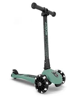 Highwaykick 3 - Scooter - Foldable Handle Bar - 3-6 Years - Forest