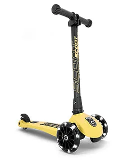 Highwaykick 3 - Scooter - Foldable Handle Bar - 3-6 Years - Lemon